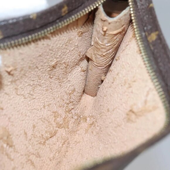 LOUIS VUITTON Monogram Bucket GM Accessory Pouch LV Auth 139150 - Picture 15 of 16